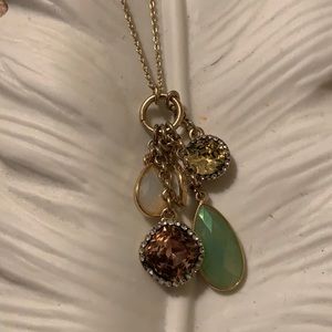 Gold loft long necklace